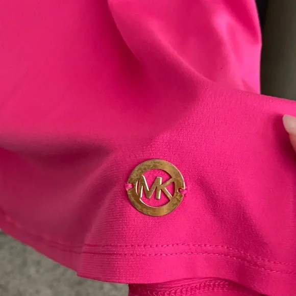 MICHAEL Michael Kors Fuchsia Short Sleeve Tee - Picture 4 of 4